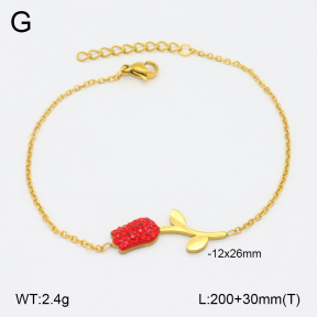 2B4004624aajk-413  Stainless Steel Bracelet