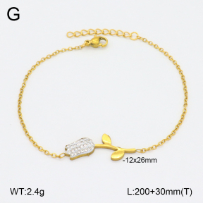 2B4004625aajk-413  Stainless Steel Bracelet