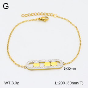 2B4004633aajk-413  Stainless Steel Bracelet