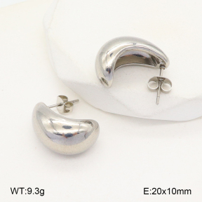 2E2005695ablb-675  Stainless Steel Earrings
