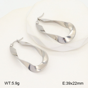 2E2005707ablb-675  Stainless Steel Earrings