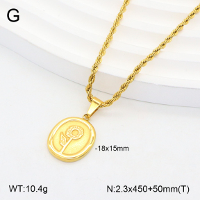 2N2005552bbml-478  Stainless Steel Necklace