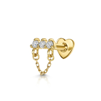 JP7967vhkb-Y30   925 Silver Body Jewelry (1pc)  WT:0.49g  11.0mm  60259406980C