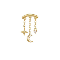JP7968vhnv-Y30   925 Silver Body Jewelry (1pc)  WT:0.72g  10*21mm  60259406980C
