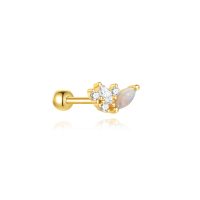 JP7970vhlj-Y30   925 Silver Body Jewelry (1pc)  WT:0.42g  7*4mm  60257800010C