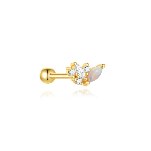 JP7970vhlj-Y30   925 Silver Body Jewelry (1pc)  WT:0.42g  7*4mm  60257800010C