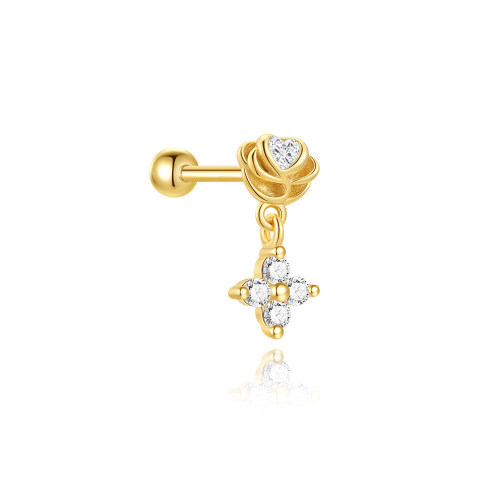 JP7971vhll-Y30   925 Silver Body Jewelry (1pc)  WT:0.5g  5*11.5mm  60257800010C