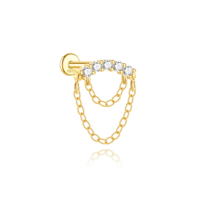 JP7975vhml-Y30   925 Silver Body Jewelry (1pc)  WT:0.7g  11*14mm  60258249340C