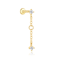 JP7978bhki-Y30   925 Silver Body Jewelry (1pc)  WT:0.34g  24mm  60258249340C