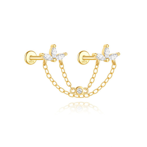 JP7984bika-Y30   925 Silver Body Jewelry (1pc)  WT:1.11g  7.5mm  60258249340C