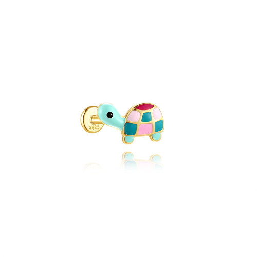 JP7992vhol-Y30   925 Silver Body Jewelry (1pc)  WT:0.66g  9.5*6mm   
60259151033C