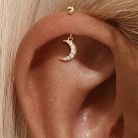 JP7997bhil-Y30   925 Silver Body Jewelry (1pc)  WT:0.53g  20.5mm  60258357830C