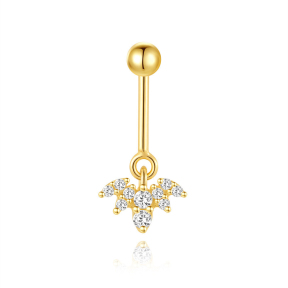 JP7999bhil-Y30   925 Silver Body Jewelry (1pc)  WT:0.63g  8*17mm  60258357830C