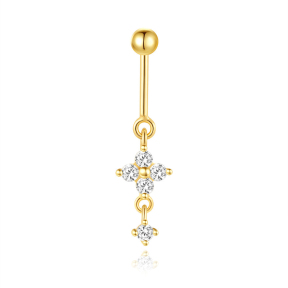 JP8002vhkb-Y30   925 Silver Body Jewelry (1pc)  WT:0.61g  6.5*25mm  60258357830C