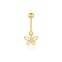 JP8004bhhi-Y30   925 Silver Body Jewelry (1pc)  WT:0.44g  6.5*18mm  60258357830C