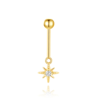 JP8005bhbp-Y30   925 Silver Body Jewelry (1pc)  WT:0.42g  18mm  60258357830C
