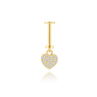 JP8011vhll-Y30   925 Silver Body Jewelry (1pc)  WT:0.54g  15.4mm  60258538556C