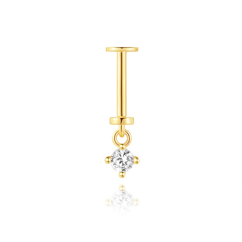 JP8013bhil-Y30   925 Silver Body Jewelry (1pc)  WT:0.34g  14.8mm  60258538556C