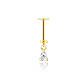 JP8014bhin-Y30   925 Silver Body Jewelry (1pc)  WT:0.35g  14.9mm  60258538556C