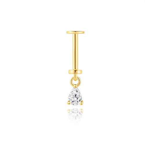 JP8014bhin-Y30   925 Silver Body Jewelry (1pc)  WT:0.35g  14.9mm  60258538556C