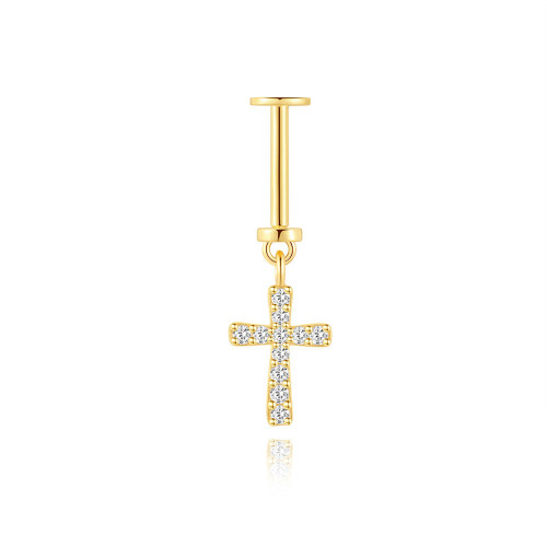 JP8017vhkl-Y30   925 Silver Body Jewelry (1pc)  WT:0.46g  19.7mm  60258538556C