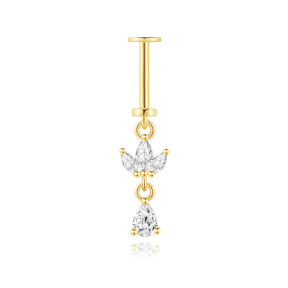 JP8019vhnv-Y30   925 Silver Body Jewelry (1pc)  WT:0.59g  22.2mm  60258538556C