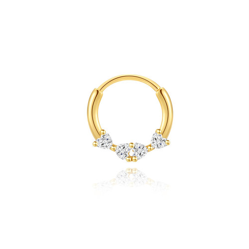 JP8024bhkj-Y30   925 Silver Body Jewelry (1pc)  WT:0.95g  8mm  60259188770C