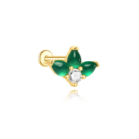 JP8037ajlv-Y30   925 Silver Body Jewelry (1pc)  WT:0.94g  11*8.5mm  60258768530C