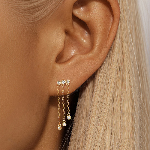 JP8045bihl-Y30   925 Silver Body Jewelry (1pc)  WT:1.32g  8*28mm  60258291034C