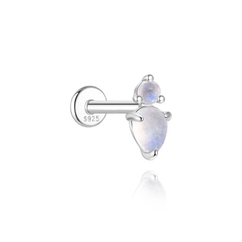 JP8070bihn-Y30   925 Silver Body Jewelry (1pc)  WT:0.35g  7.4mm  60258911660A
