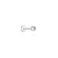 JP8071vhkb-Y30   925 Silver Body Jewelry (1pc)  WT:0.2g  3mm  60258911660A