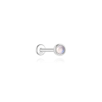 JP8072vhll-Y30   925 Silver Body Jewelry (1pc)  WT:0.3g  4mm  60258911660A
