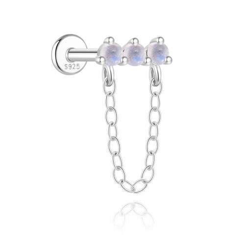 JP8075aiin-Y30   925 Silver Body Jewelry (1pc)  WT:0.36g  7*12.9mm  60258911660A
