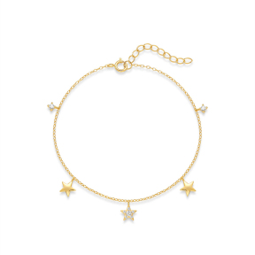 JB8261aipn-Y30  925 Silver Bracelet  WT:1.33g  L:170+30mm
P:6mm  60603551661C