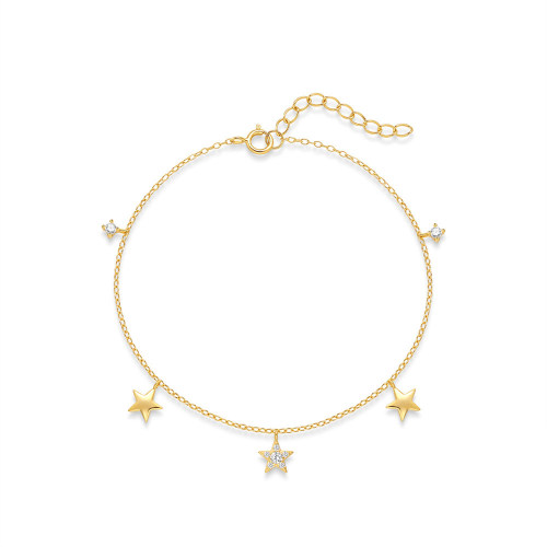 JB8261aipn-Y30  925 Silver Bracelet  WT:1.33g  L:170+30mm
P:6mm  60603551661C