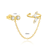 JE8109aivb-Y30  925 Silver Body Jewelry  (1pc)  WT:0.9g  7.4mm
链子长：40mm  60252881139C 60252831139C