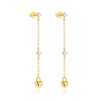 JE8122aija-Y30  925 Silver Earrings  WT:0.9g  42mm  60252891289C 60252290014C 60252310112C 60252991618
