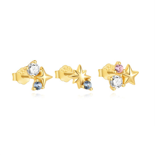 JE8135vina-Y30  925 Silver Earrings  WT:1.28g  7mm
6mm
8mm  60701901826C 60701911525C
