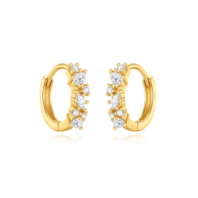 JE8136aipi-Y30  925 Silver Earrings  WT:1.49g  inner:9mm  60254071648C 60254081604C