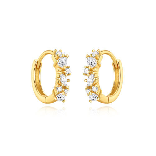 JE8136aipi-Y30  925 Silver Earrings  WT:1.49g  inner:9mm  60254071648C 60254081604C