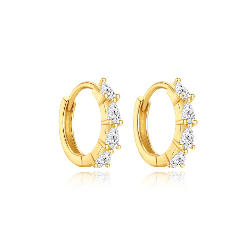 JE8137aiol-Y30  925 Silver Earrings  WT:1.43g  inner:9mm  60254071648C 60254081604C