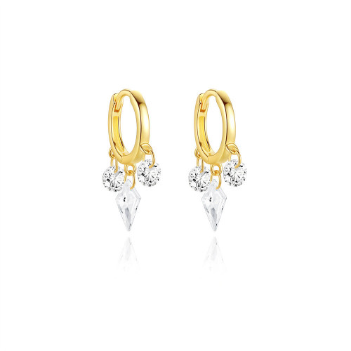 JE8202ajho-Y30  925 Silver Earrings  WT:1.4g  21mm  60256301775C
