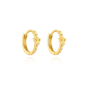 JE8220aikl-Y30  925 Silver Earrings  WT:1.25g  9*3.5mm  60255531571C 60255541372C