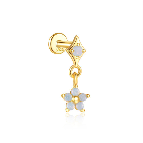 JP8079vhlj-Y30  925 Silver Body Jewelry  (1pc)  WT:0.58g  4*13.6mm  20250202