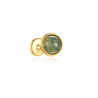JP8091bhkj-Y30  925 Silver Body Jewelry  (1pc)  WT:0.46g  5mm  60253308140 60253348910 60253368470