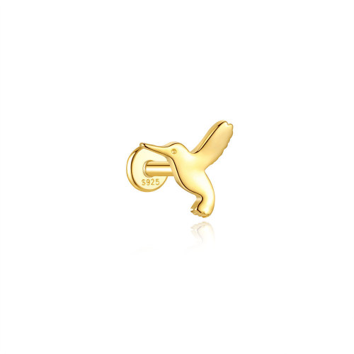 JP8104bhhn-Y30  925 Silver Body Jewelry  (1pc)  WT:0.47g  8.1*8.4mm  60252927060 60252986972