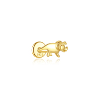 JP8107bhbo-Y30  925 Silver Body Jewelry  (1pc)  WT:0.41g  8.3*4mm  60252927060 60252986972