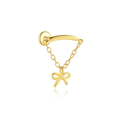 JP8112vhkm-Y30  925 Silver Body Jewelry  (1pc)  WT:0.56g  11.3*14.5mm  60252418434C