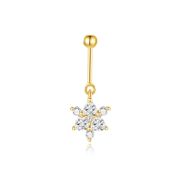 JP8141vhlo-Y30  925 Silver Body Jewelry  (1pc)  WT:0.8g  22*8.5mm  60254570009C 60254580009C