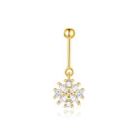 JP8142vhlo-Y30  925 Silver Body Jewelry  (1pc)  WT:0.7g  20*8mm  60254570009C 60254580009C